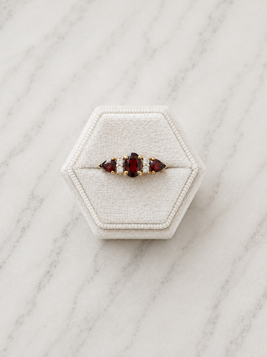 Garnet Empress Ring