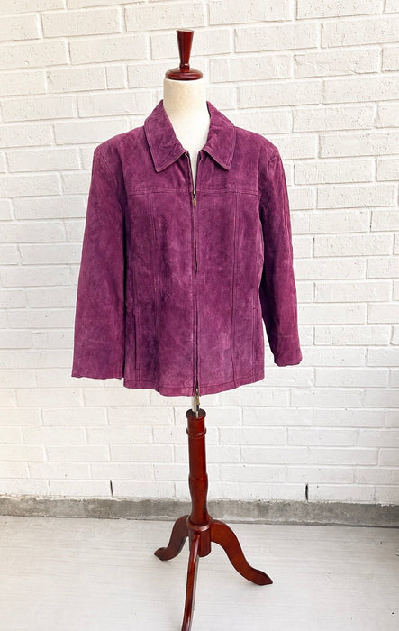 Mulberry Suede Jacket