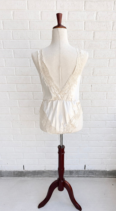 Vintage Ivory Heiress Romper