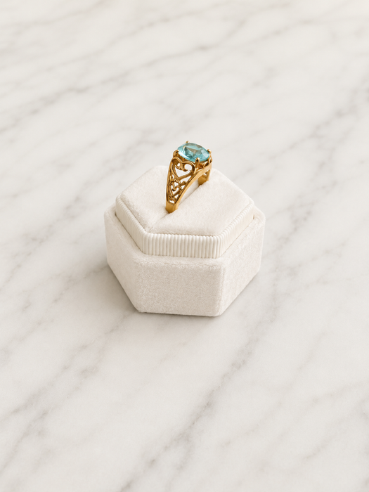 Azure Heirloom Ring