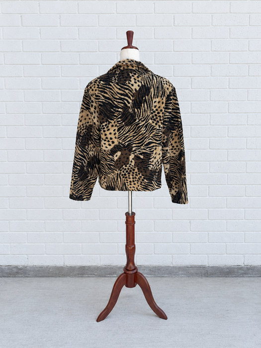 Safari Jacquard Statement Jacket