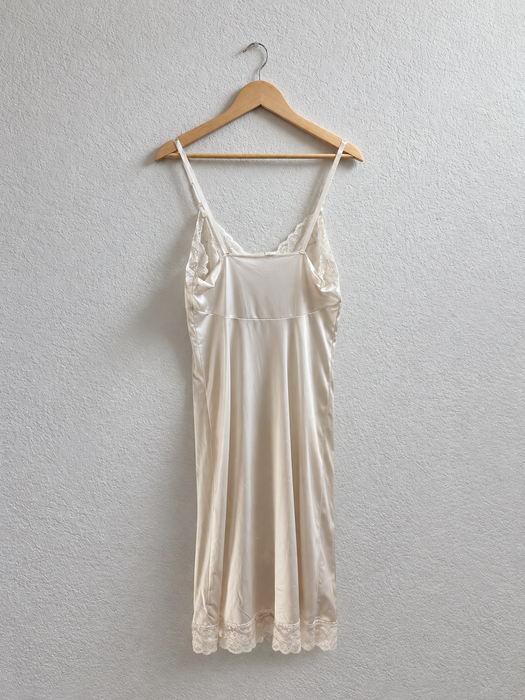 The Colette Ivory Lace Slip
