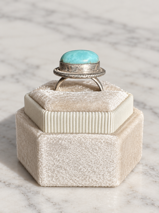 The Sterling Cove Teardrop Ring