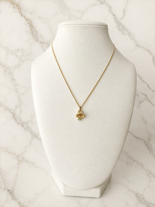 Bellflower Pendant Necklace