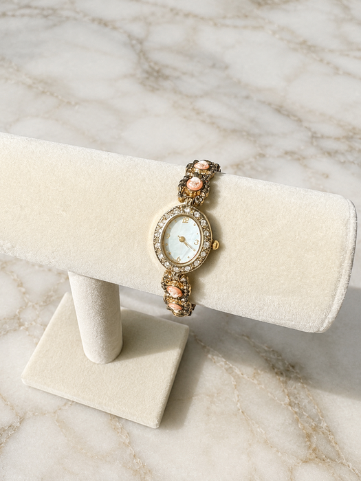 Cameo Garden Crystal Watch