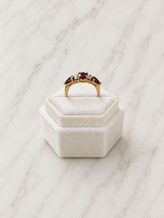 Garnet Empress Ring