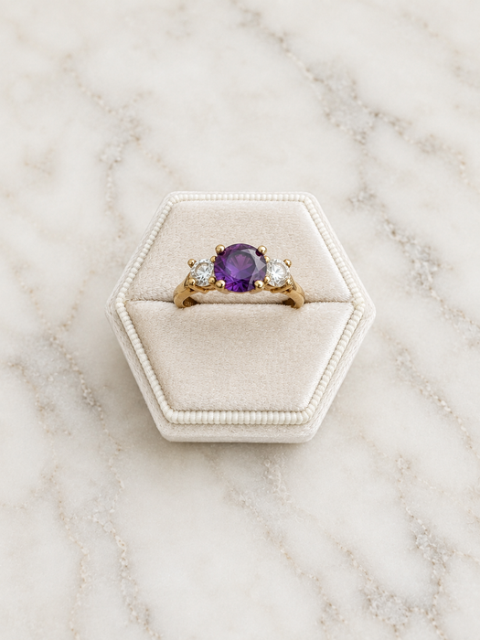 Violet Devotion Ring