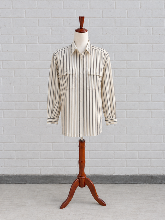 The Pinstripe Utility Shirt