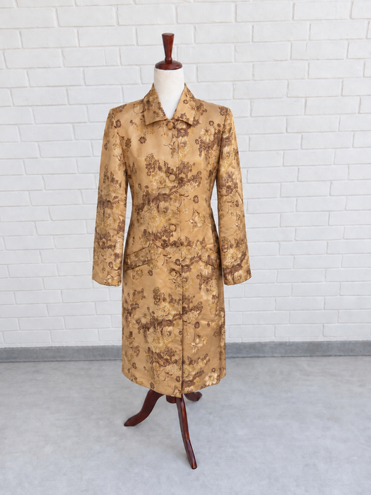 The Golden Hour Brocade Coat