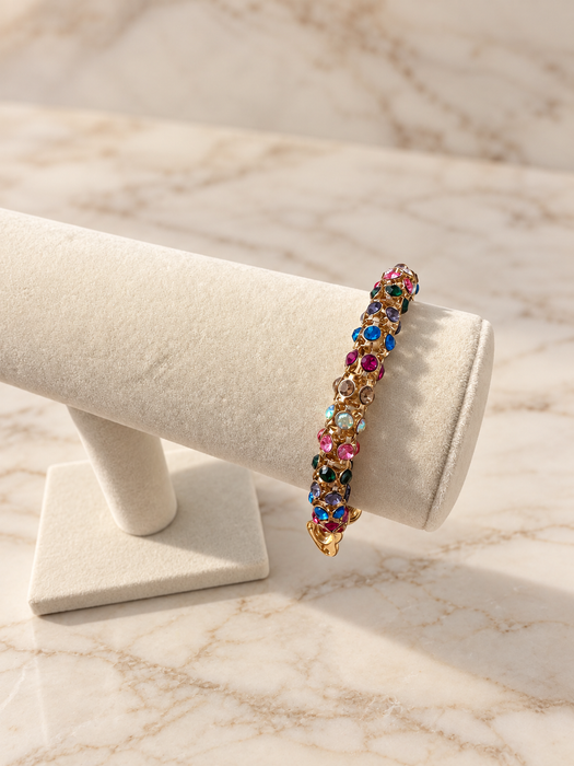 Vintage Betsey Johnson Jewel Box Bracelet