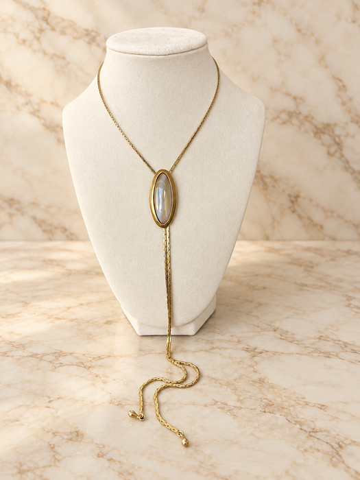The Gilded Hour Bolo Necklace