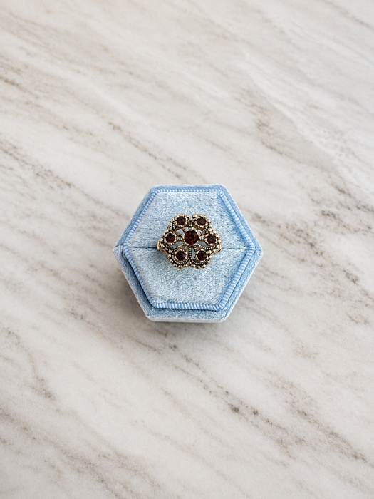 The Aurelia Floral Cocktail Ring — Vintage ESPO