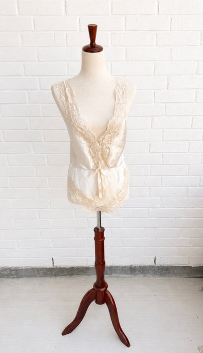 Vintage Ivory Heiress Romper