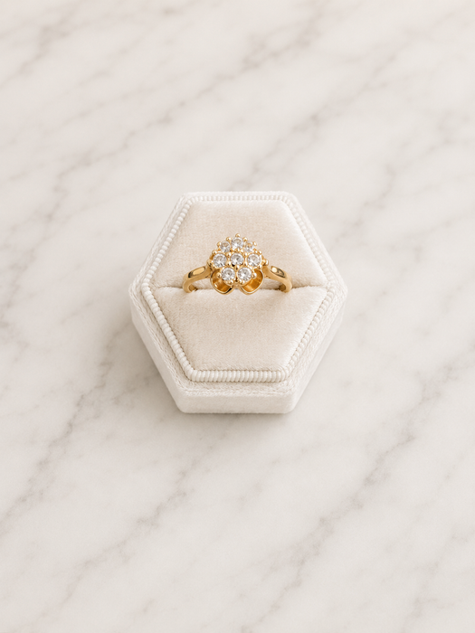 Golden Bloom Ring