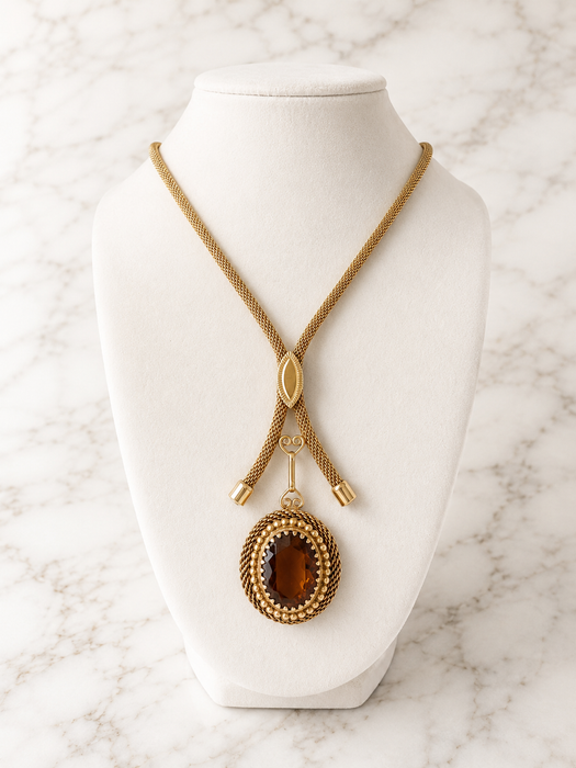 The Amber Heirloom Necklace