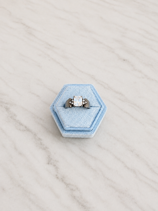 Loraine Crystal Statement Ring